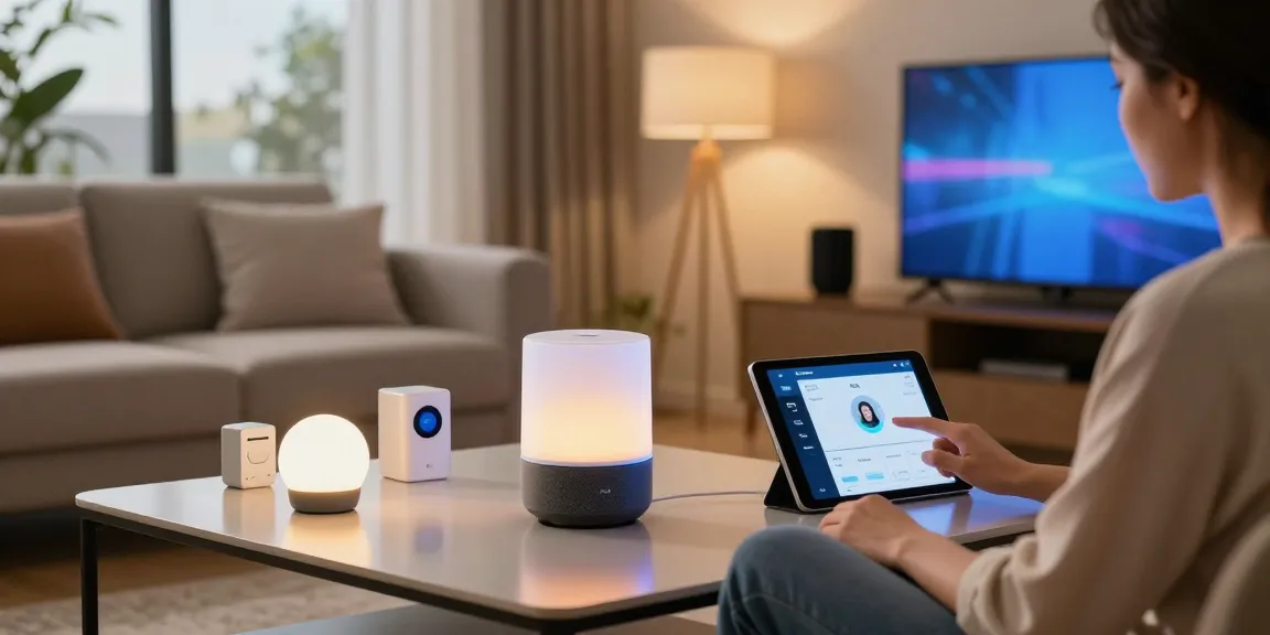 Homey Pro Erfahrungen demonstrated in a modern smart home setup showcasing seamless integration and connectivity.
