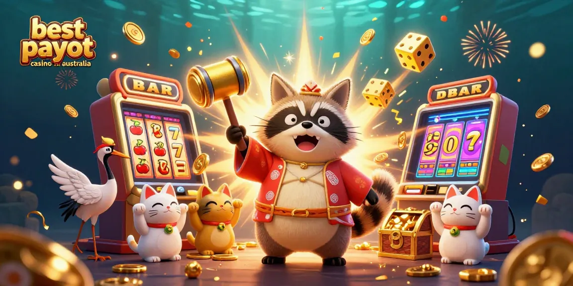 Experience vibrant gameplay at the best payout casino in Australia with cheerful characters and exciting elements.