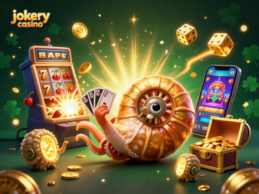 Experience the thrill of jokery casino with vibrant 3D characters and exploding jackpots!