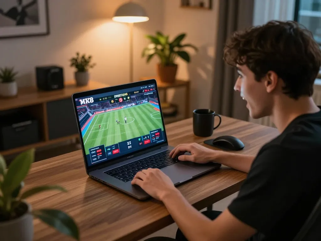 Experience thrilling bets on MK8 sportsbook through a modern gaming setup