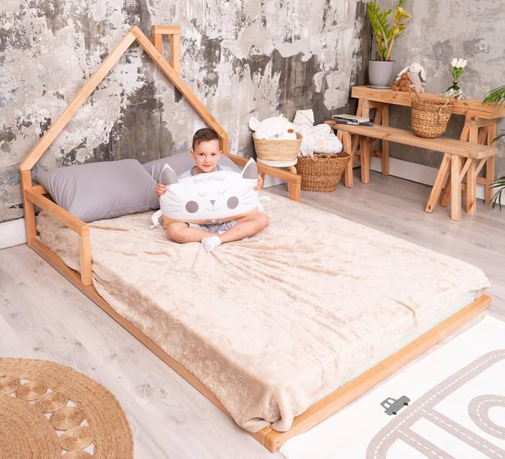 Warum ein Bodenbett von TiCAA perfekt für Kinder ist