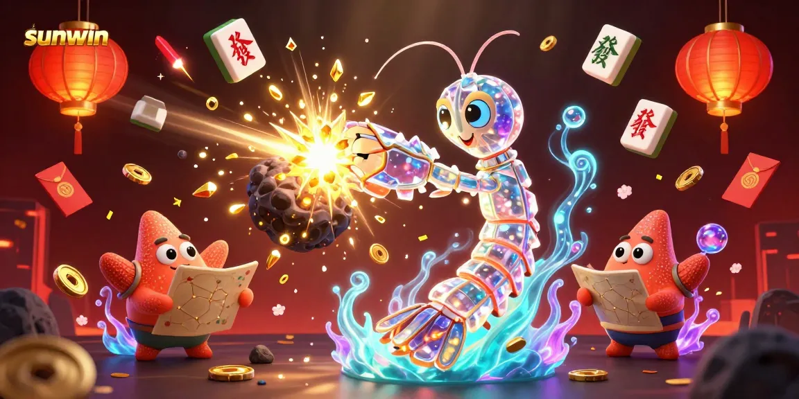 Engage in thrilling casino adventures with sunwin's cartoon galactic samurai and treasure-filled explosions.