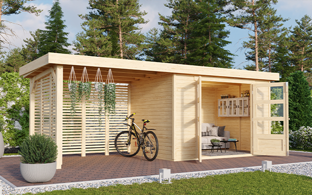 Gemütlicher Cottage-Charme: Urige Gartenhäuser für rustikale Kurzurlaube