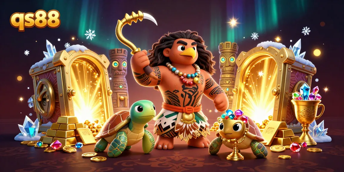 Spin the reels at qs88 with a dazzling display of riches, featuring vibrant gems and gold.