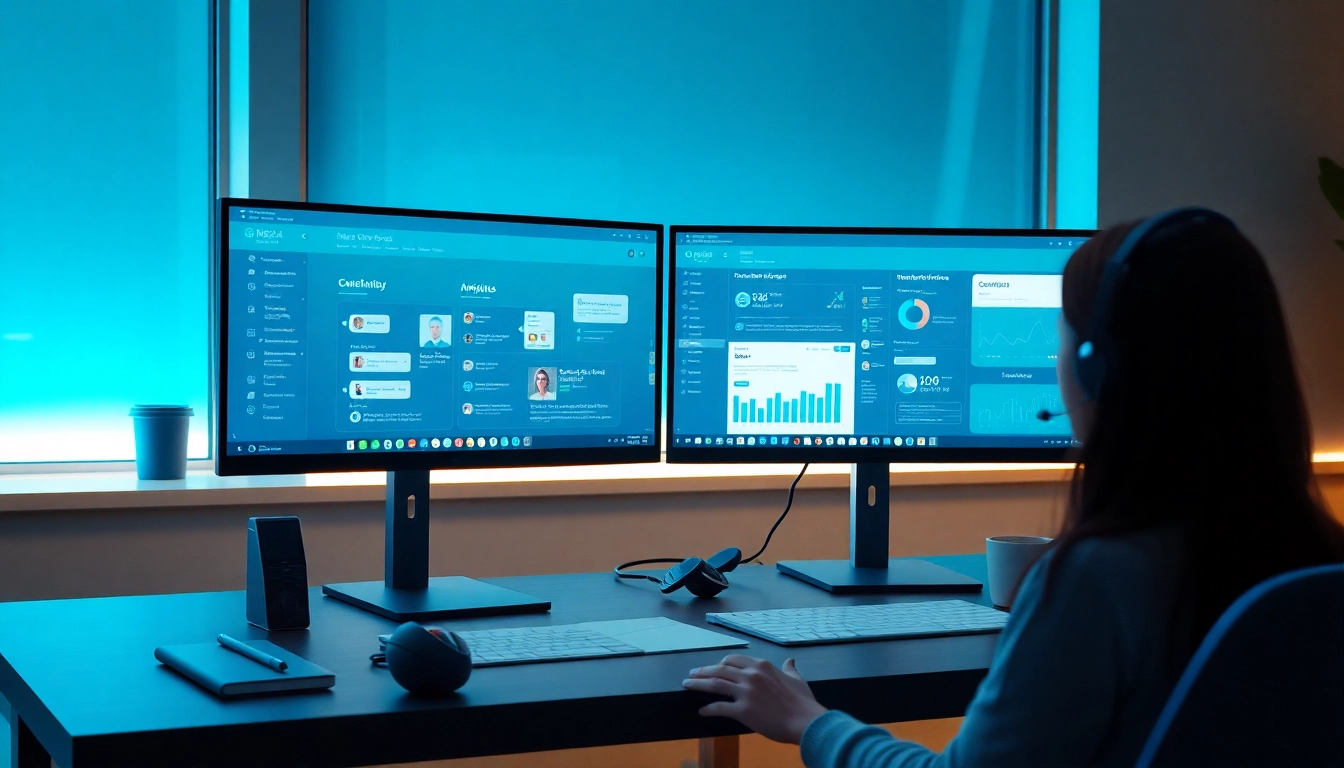 展示创新聊天解决方案与团队协作的 Meiqia 客服工作区。