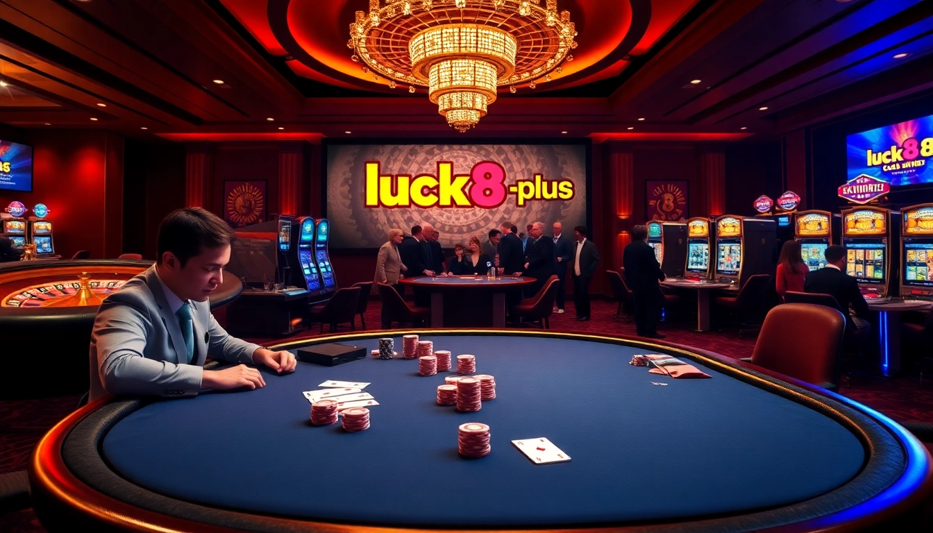 Join the excitement at https://luck8.plus/ with vibrant casino games and high-stakes action.