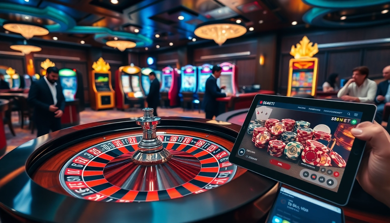 Experience a thrilling gaming atmosphere at https://s8net.com/ with roulette and poker excitement.