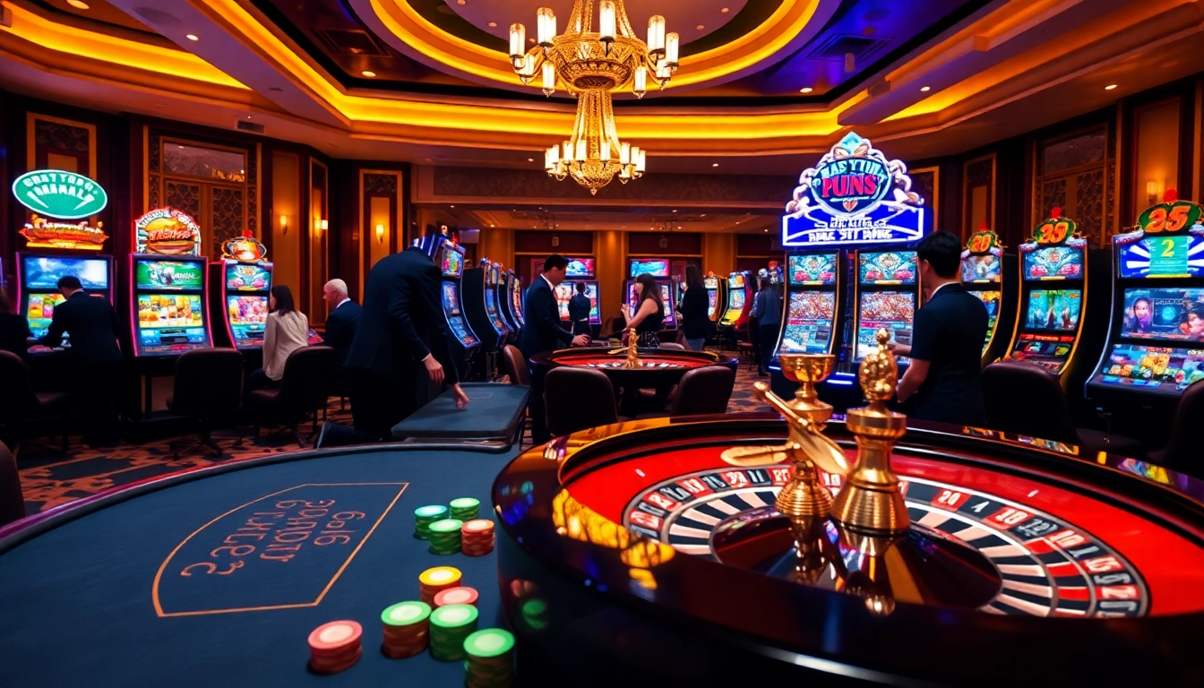 Experience the thrill of gambling at nha cai luck8 with vibrant casino games and excitement.
