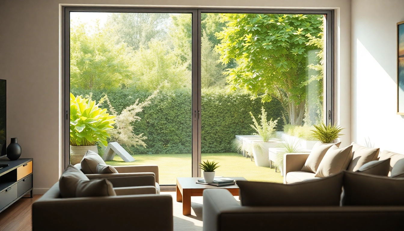 Fliegengittermaxx in a stylish home enhancing comfort and indoor air quality.